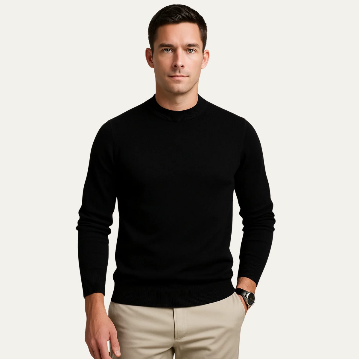 Men’s Trendy Crew Neck Jumper