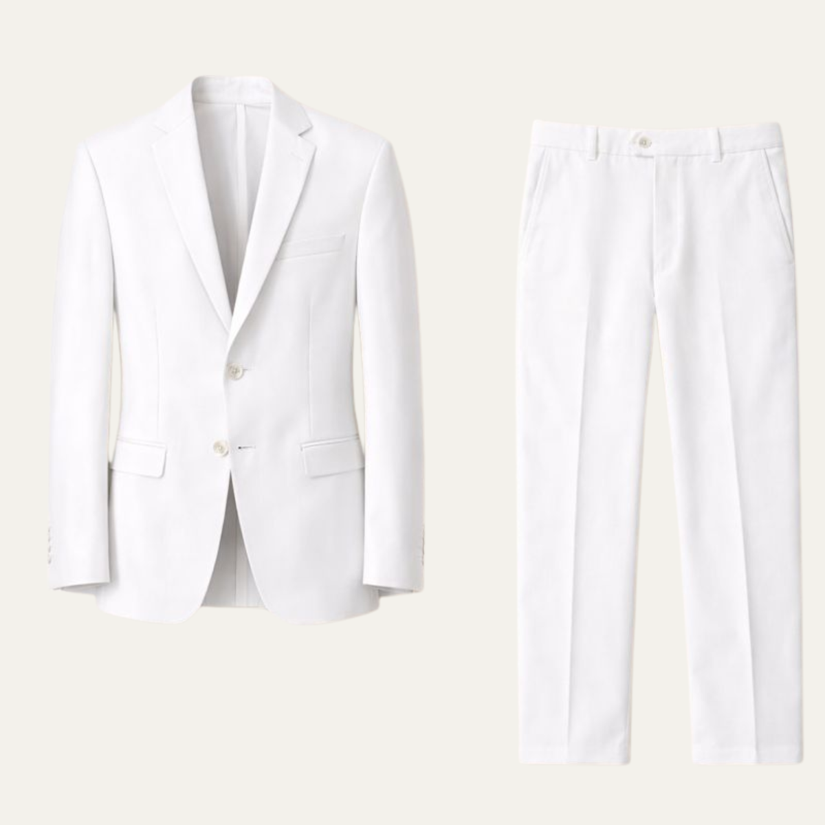 The Pescara Men’s 2 Piece Suit – Classic Formal Wedding & Business Suit Set