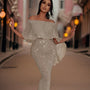 Women's Formal Off Shoulder Evening Gown