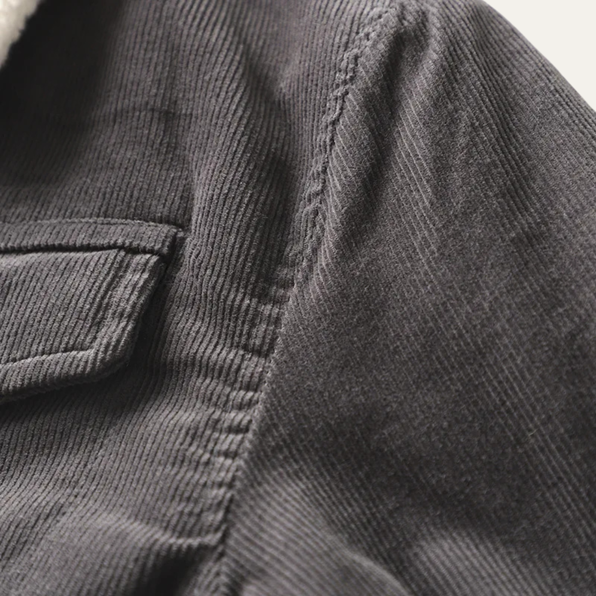 Men’s Casual Button Up Corduroy Jacket