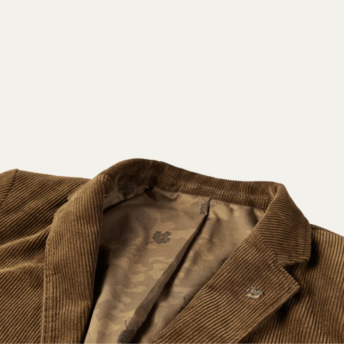 The Ridgewell Men’s Vintage Corduroy Blazer with Elbow Patches