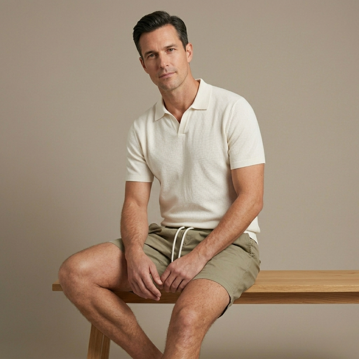 The Ludlow Men’s Lightweight Drawstring Cotton Shorts