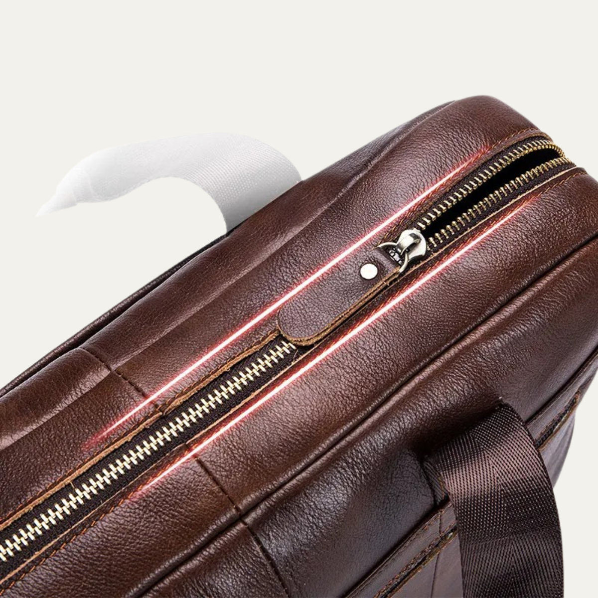 Men’s Business Messenger Leather Shoulder Bag