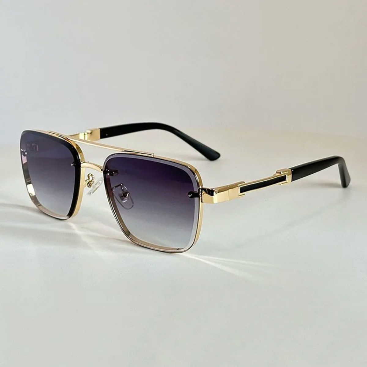 Men’s Vintage Retro UV Protection Square Sunglasses