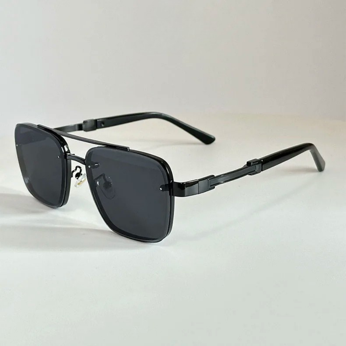 Men’s Retro Retro UV Protection Square Sunglasses