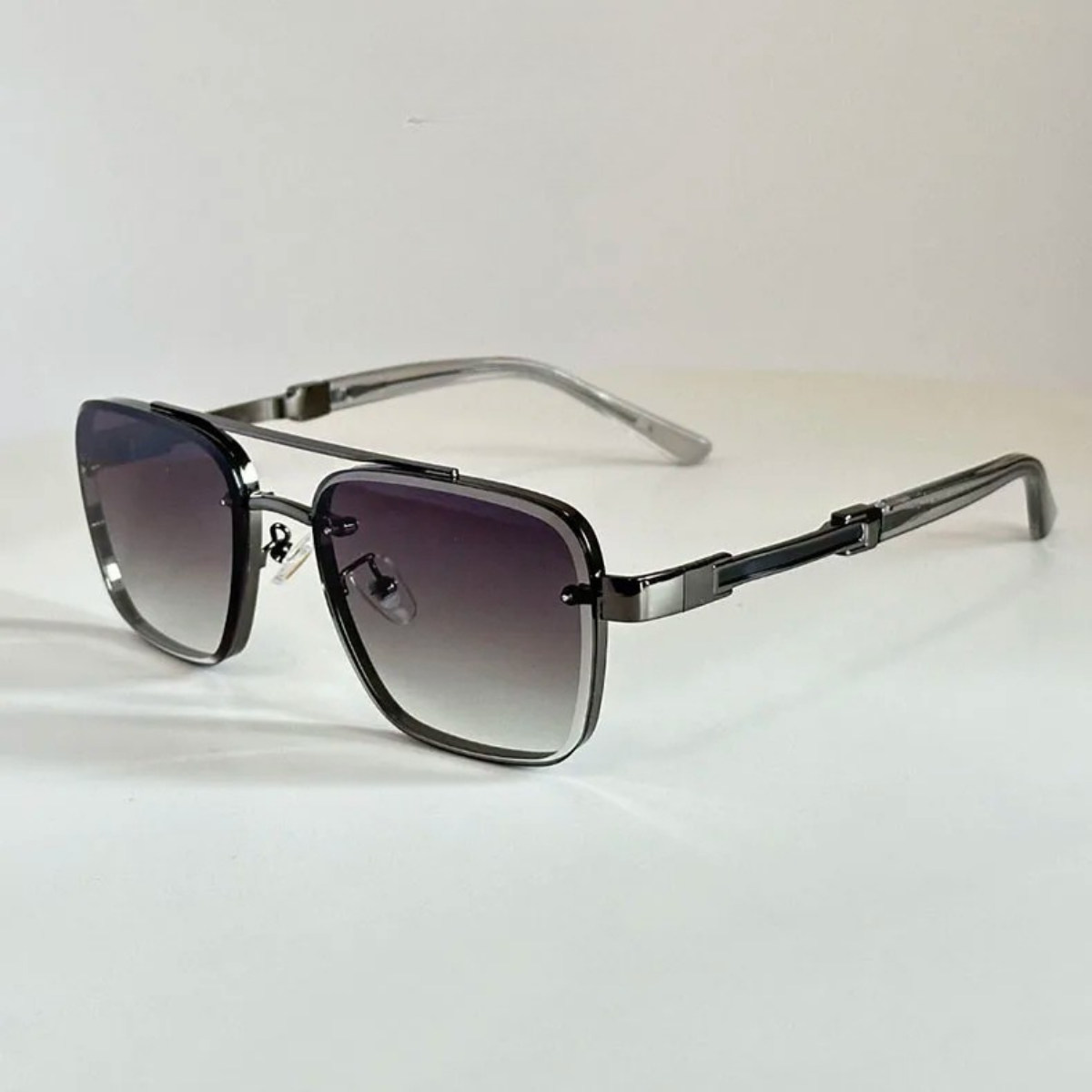 Men’s Retro Retro UV Protection Square Sunglasses
