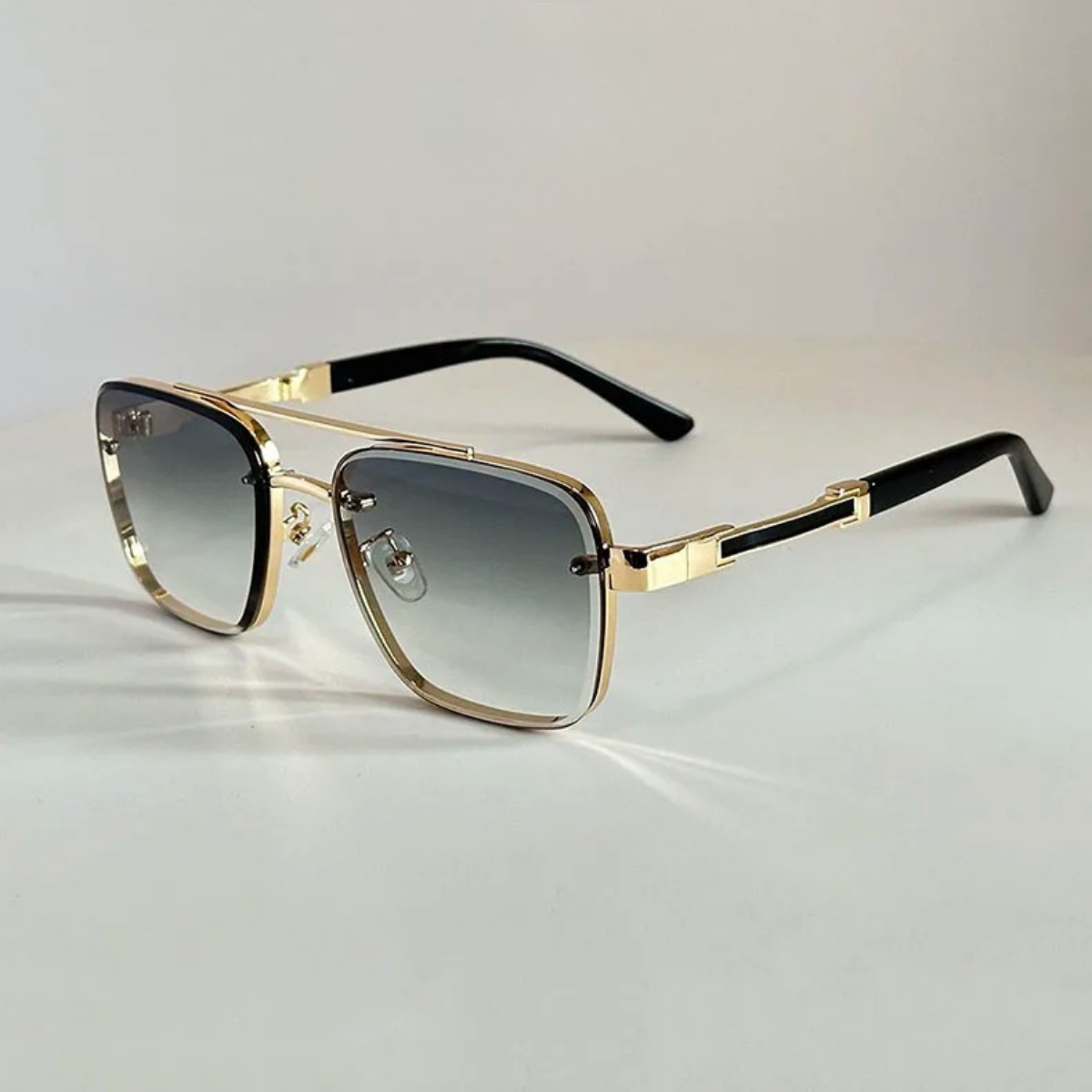 Men’s Retro Retro UV Protection Square Sunglasses