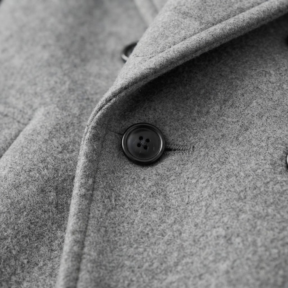 The Ambleside Men's Double Breasted Wool Overcoat