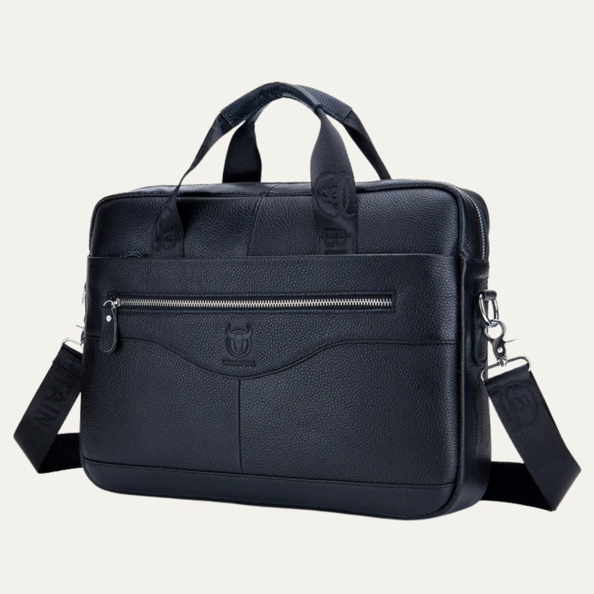 Men’s Business Messenger Leather Shoulder Bag