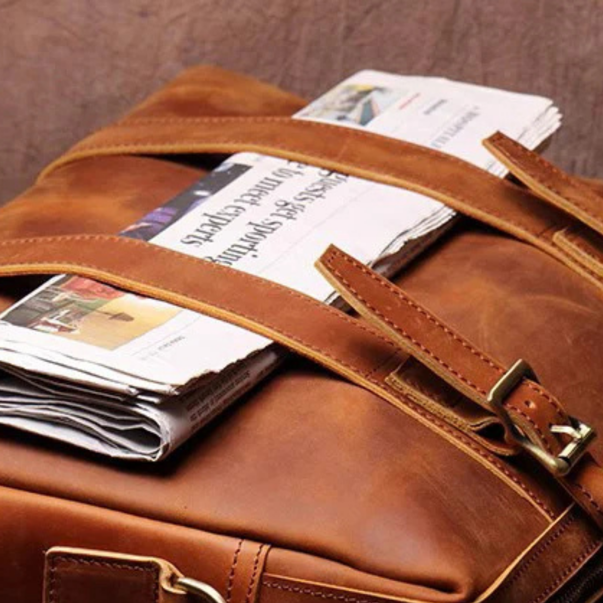 Men’s Business Genuine Leather Bag