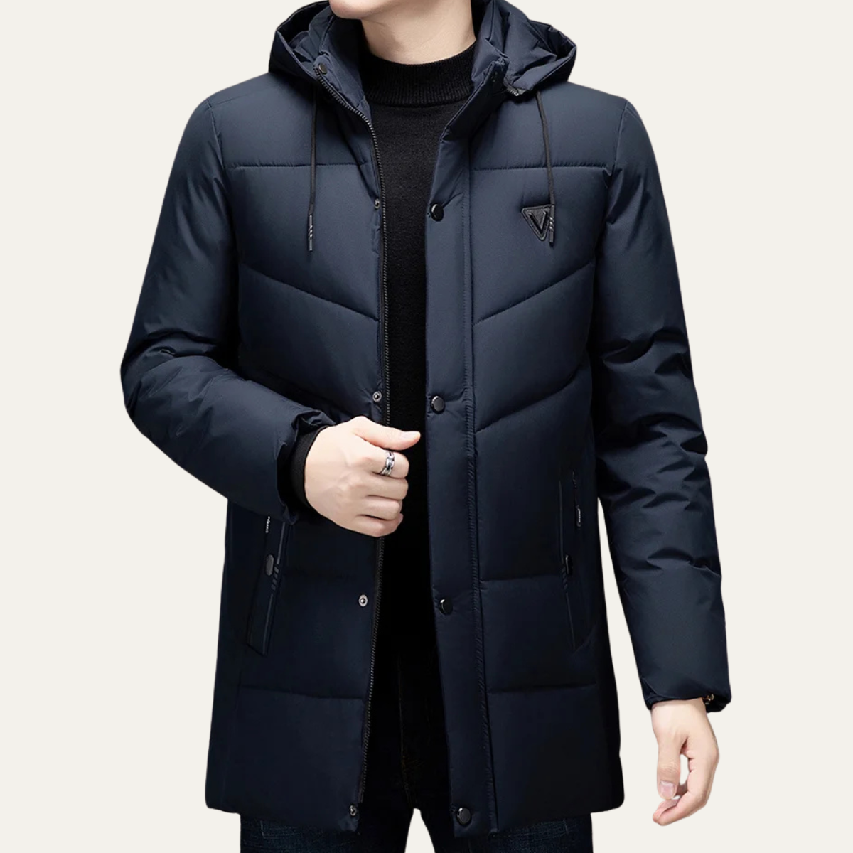Men’s Insulated Hooded Puffer Jacket