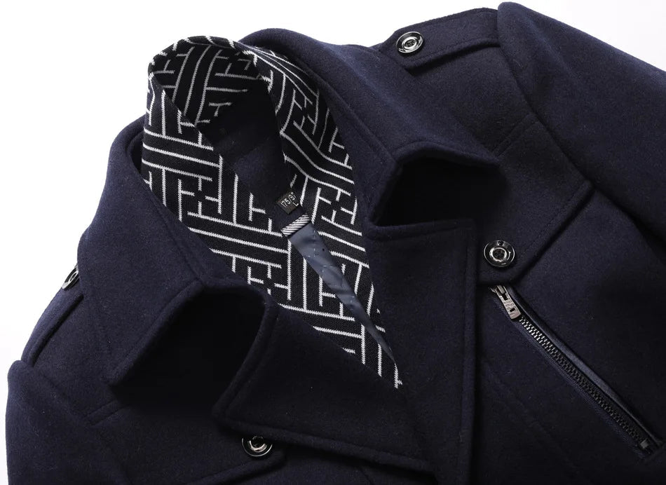 The Peebles Men's Structured Mid Length Winter Coat