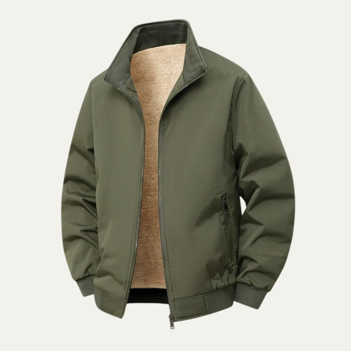 Men’s Fleece Lined Casual Jacket