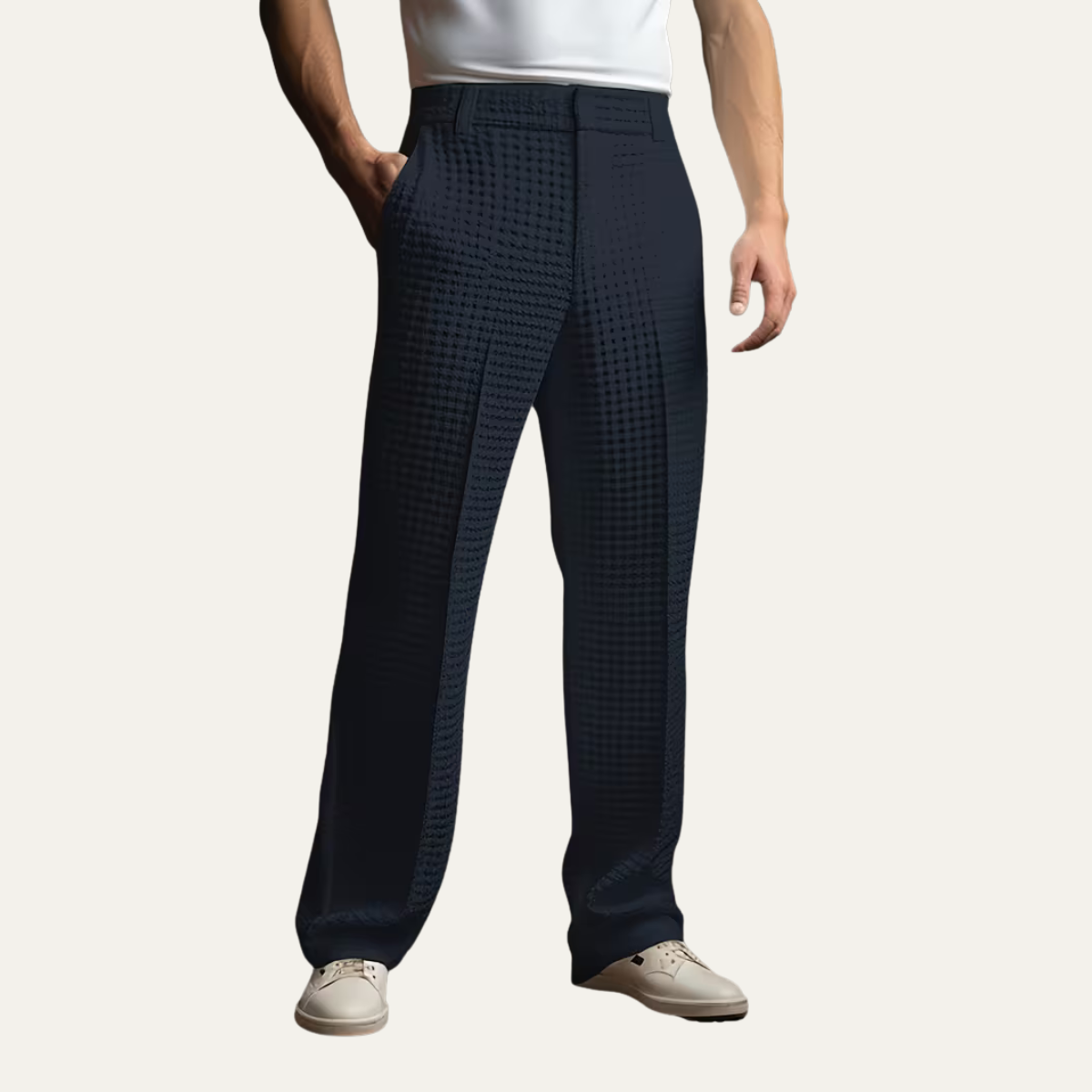 The Adelaide Men’s Business Casual Straight Leg Dress Trousers