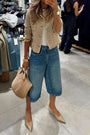 Women's Textured Blazer with Pockets