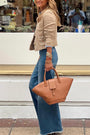 Women's Textured Blazer with Pockets