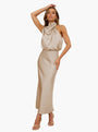 Women's Sleeveless Party Maxi Dress