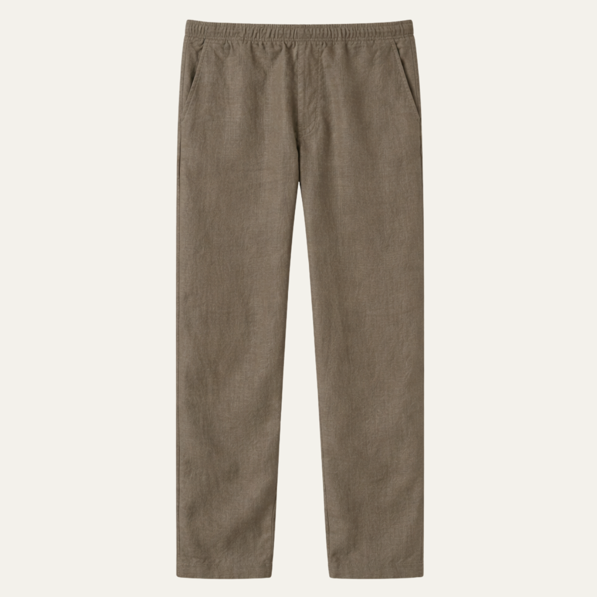 The Cambridge Men’s Lightweight Straight Leg Linen Trousers