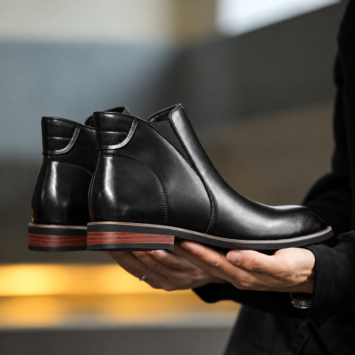 The Carrowgate Men's Side Zip Chelsea Boots