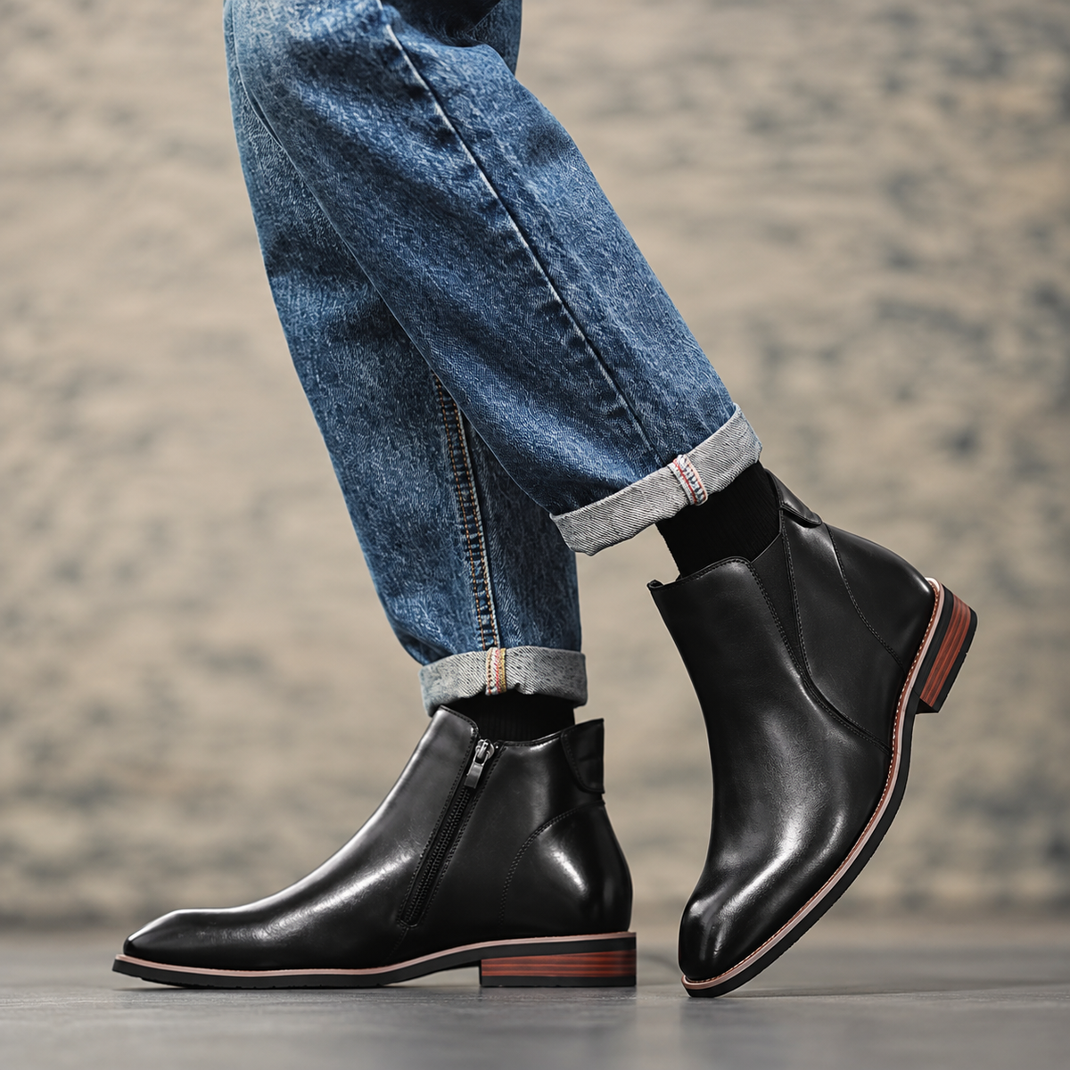 The Carrowgate Men's Side Zip Chelsea Boots