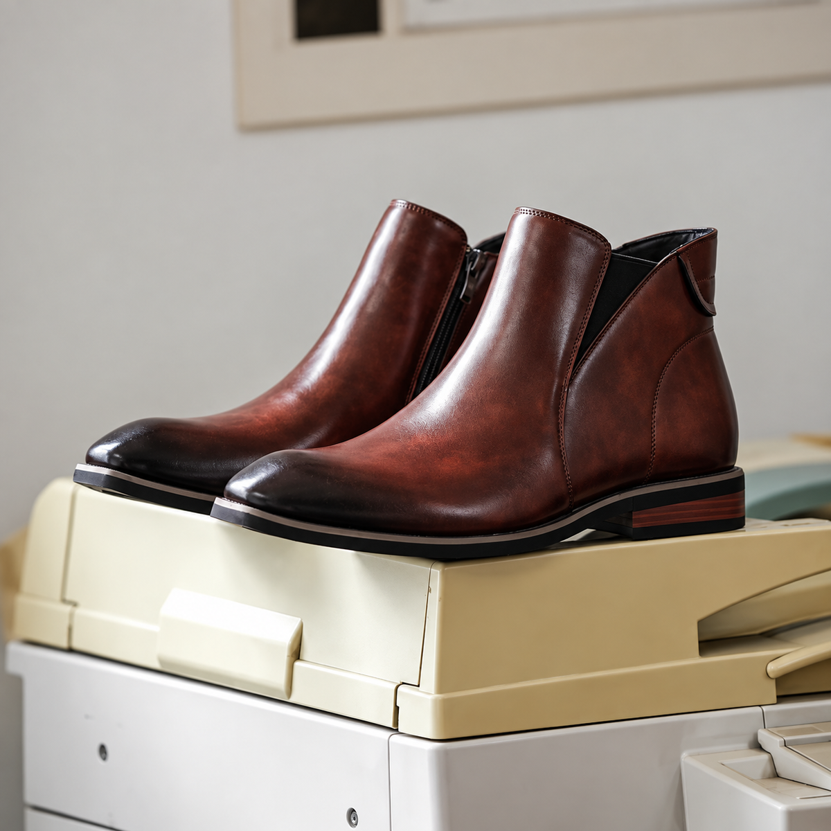 The Carrowgate Men's Side Zip Chelsea Boots