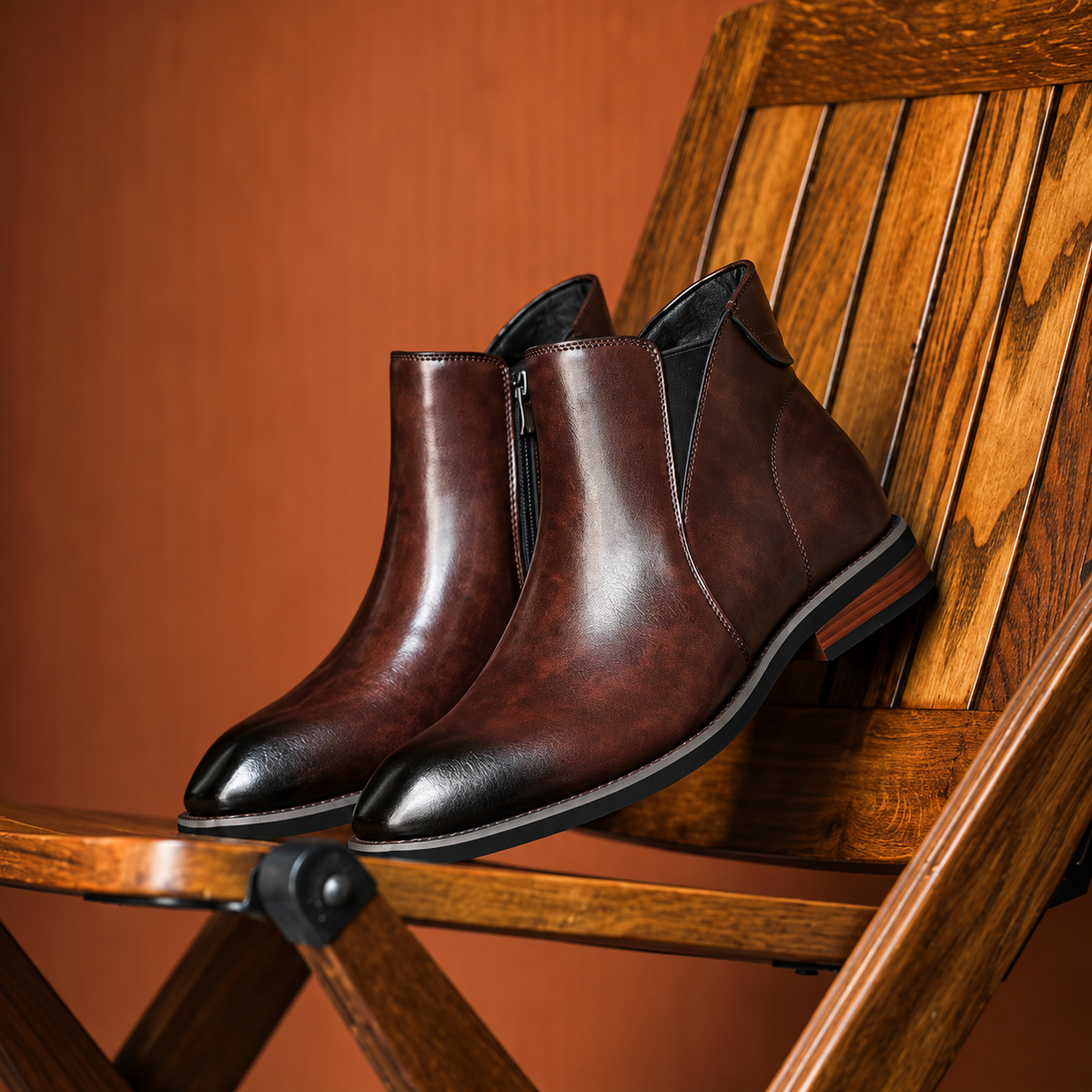 The Carrowgate Men's Side Zip Chelsea Boots