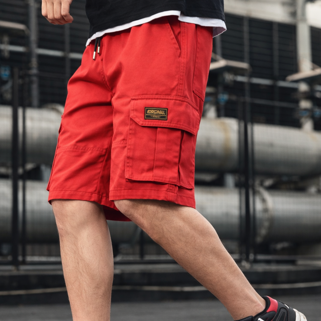 The Portofino Men’s Relaxed Fit Multi Pocket Cargo Shorts