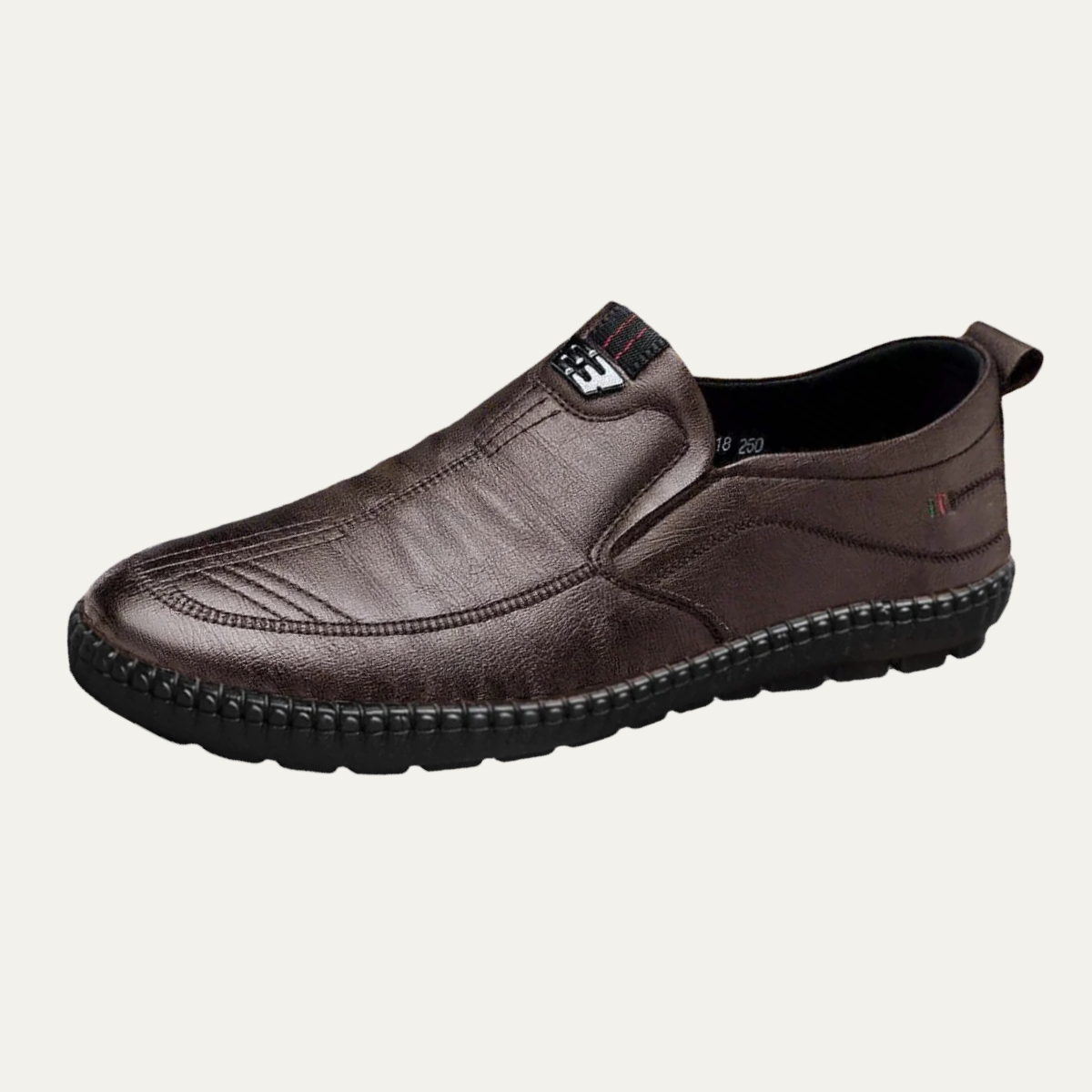 The Netherby Men's Leather Slip On Walking Loafers