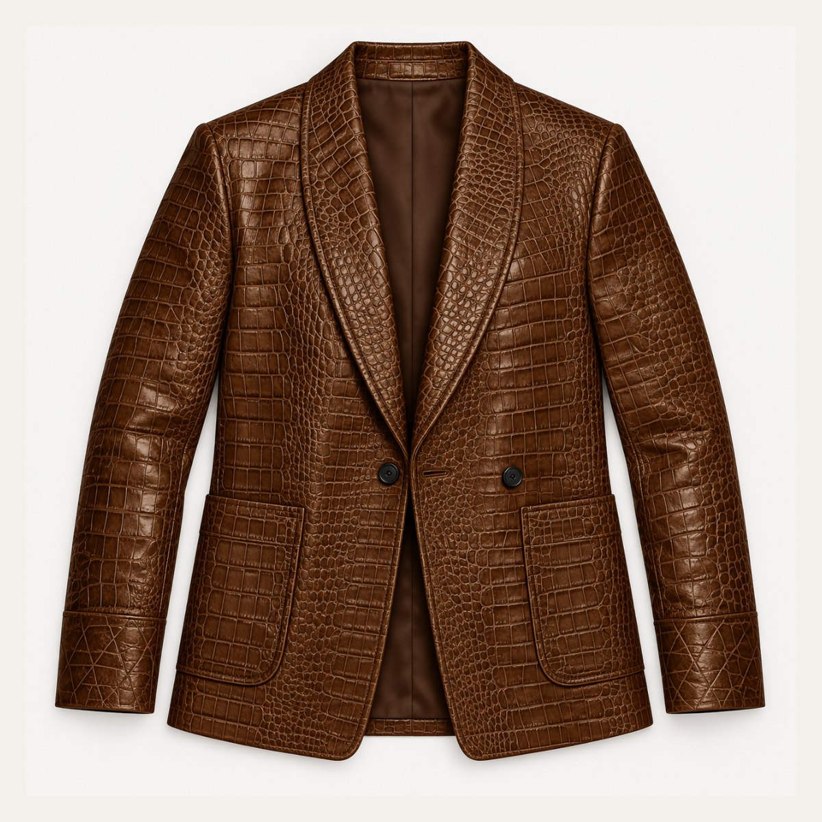 The Oakmere Men's Embossed Slim Fit Blazer