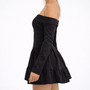 Women's Long Sleeve Off Shoulder Mini Dress