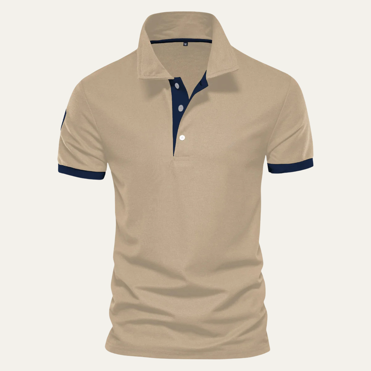 The Monterosso Men’s Cotton Short Sleeve Collared Polo Shirt