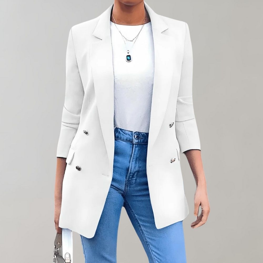 Women's Classic Double Button Blazer