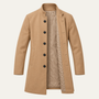 The Shaftesbury Men's Concealed Placket Overcoat