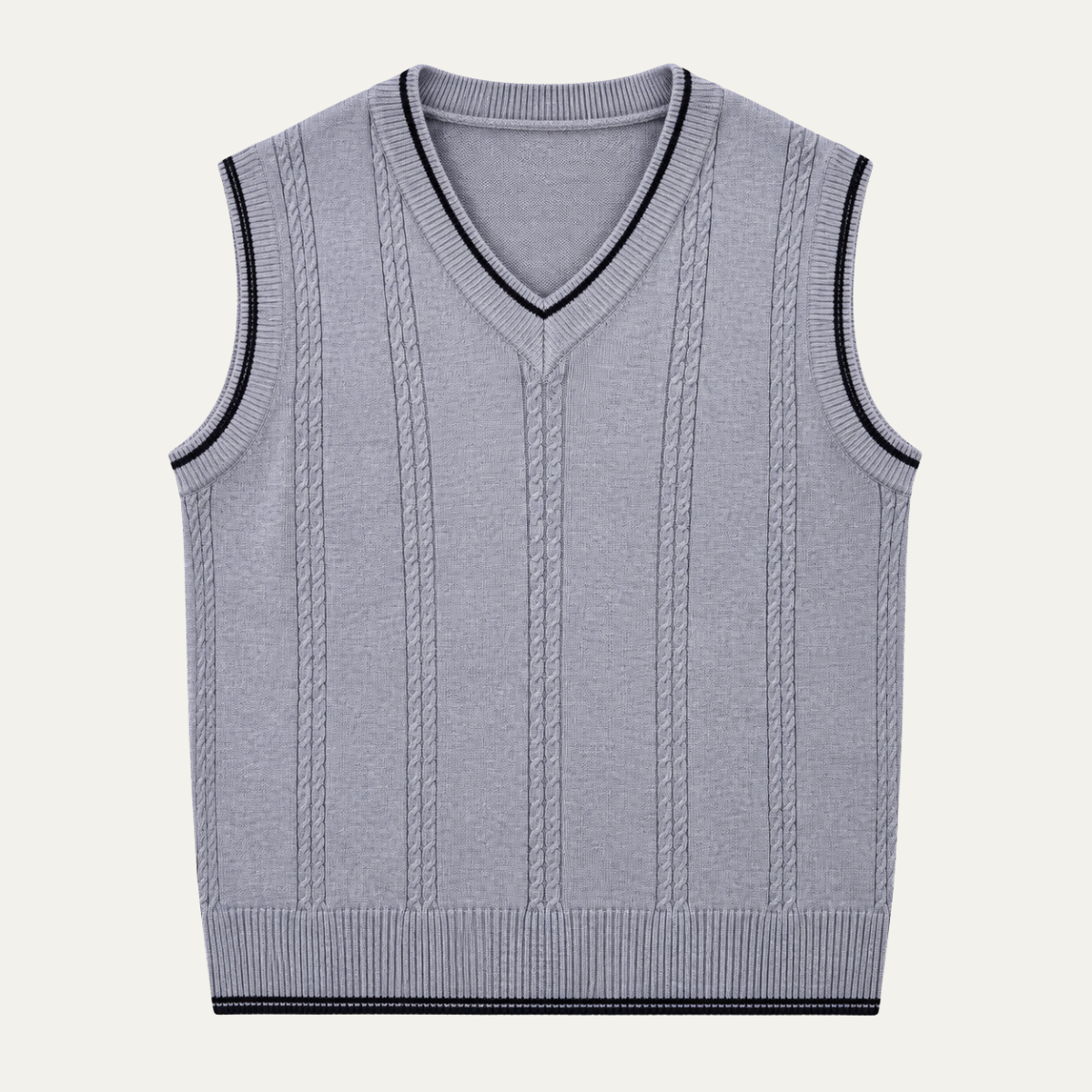 The Pickering Men's Sleeveless Cable Knit Tank Top
