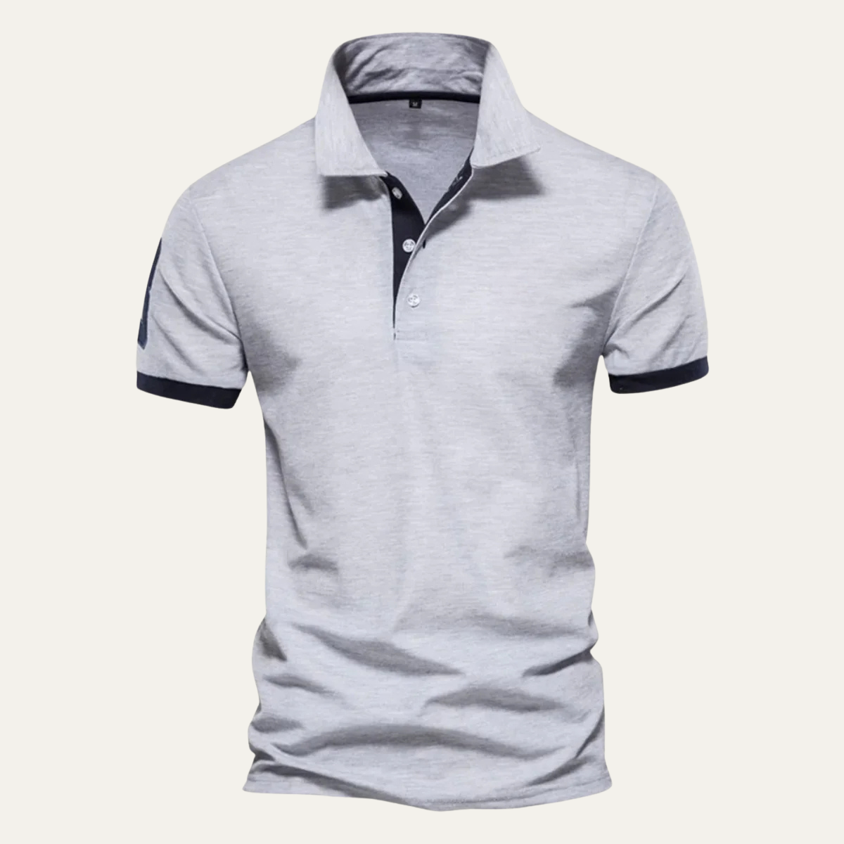 The Monterosso Men’s Cotton Short Sleeve Collared Polo Shirt
