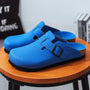 The Bramblewood Men's Buckle Cork Footbed Clogs