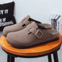 The Bramblewood Men's Buckle Cork Footbed Clogs