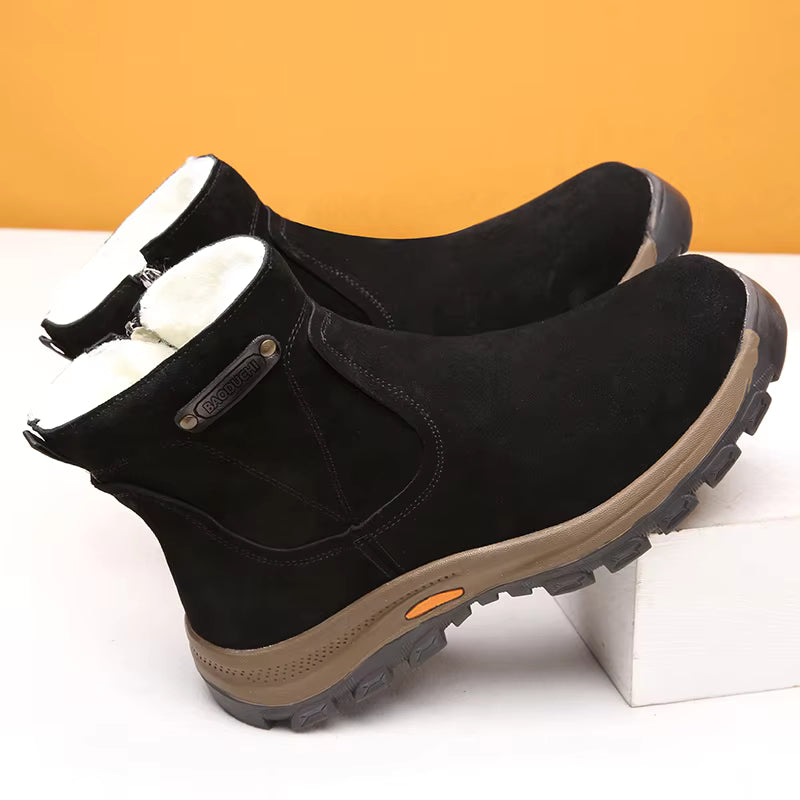 The Yarrowgate Men's Shearling Lined Winter Boots