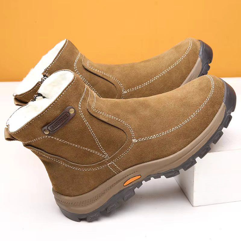 The Yarrowgate Men's Shearling Lined Winter Boots