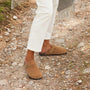 The Glenmoor Men's Contoured Cork Buckle Clogs