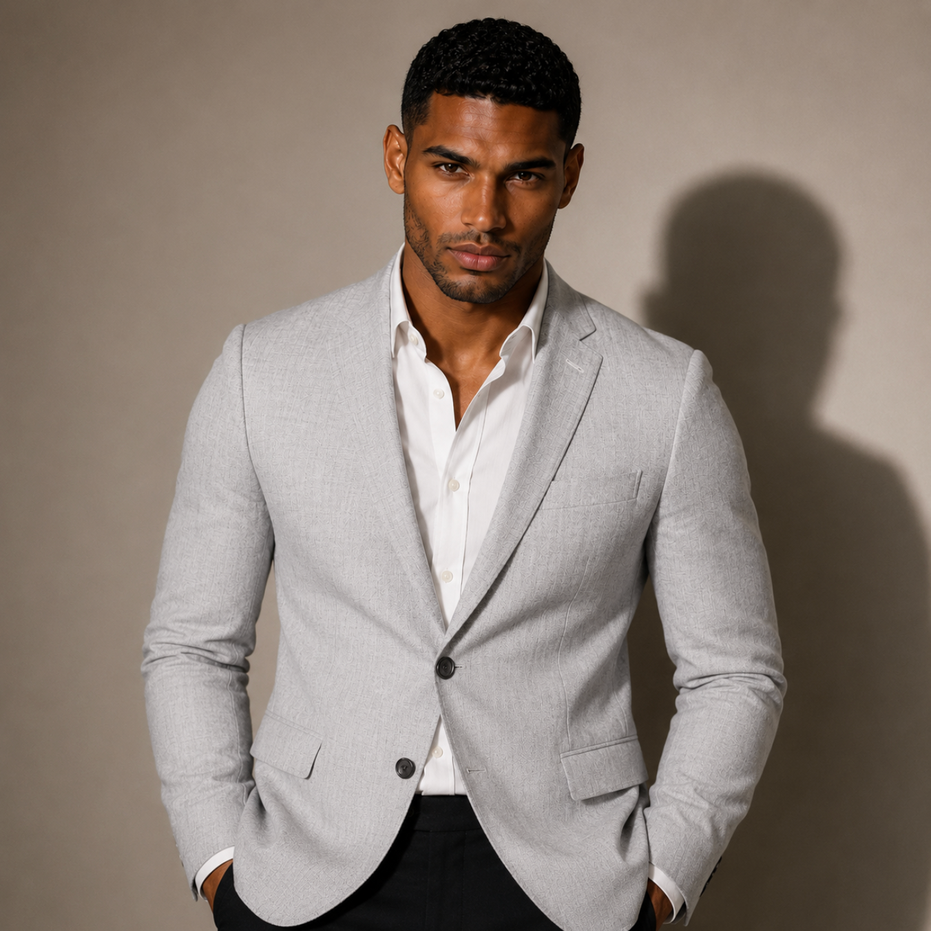 The Baule Casual Business Slim Fit Blazer Jacket for Men