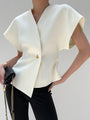 Women's Structured Blazer Top