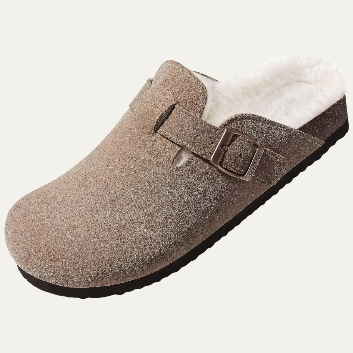 The Fernhollow Men's Fleece Lined Buckle Clogs