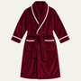 The Vellmore Men's Plush Fleece Dressing Gown