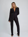 Women's Belted Blazer with Tie Waist
