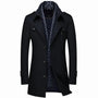 The Oundle Men's Mid Length Wool Blend Overcoat