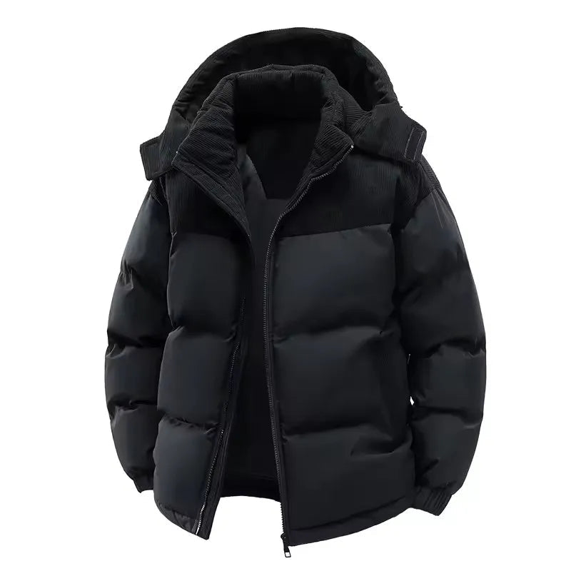 The Totnes Men's Quilted Hooded Puffer Jacket
