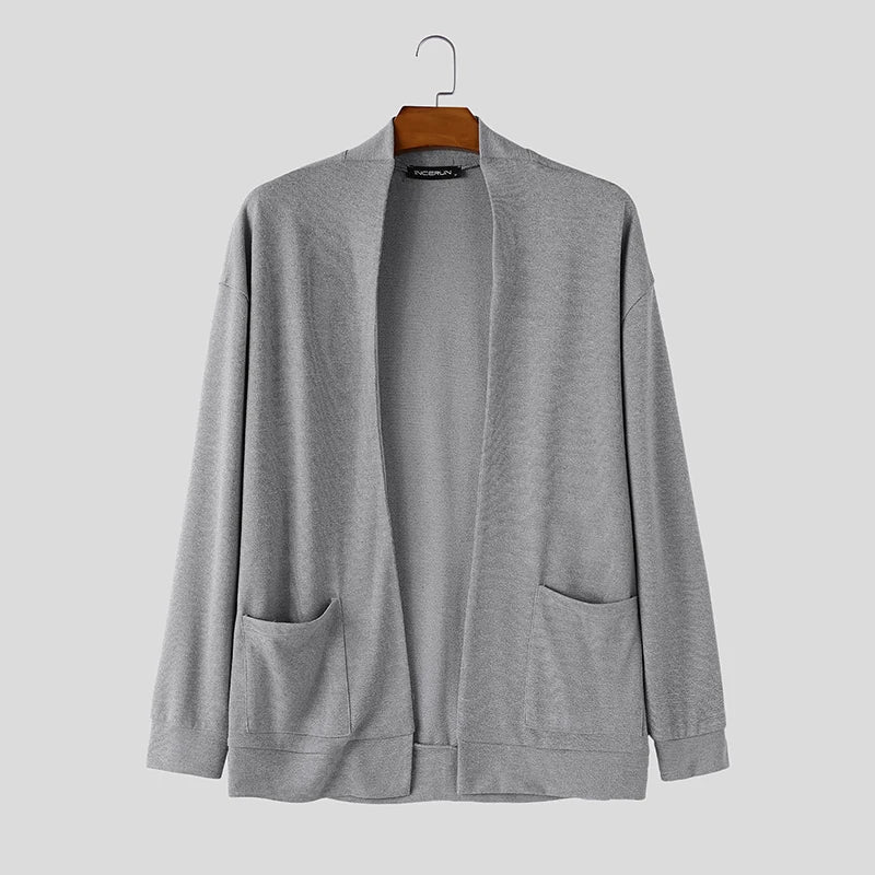 The Falmouth Men's Pocket Front Knit Cardigan