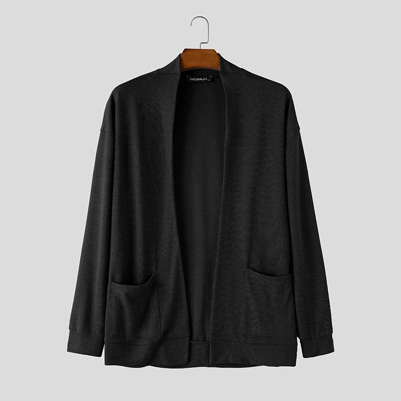 The Falmouth Men's Pocket Front Knit Cardigan
