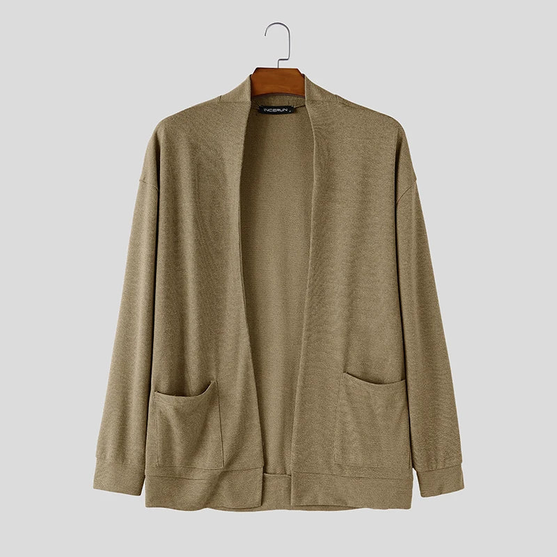 The Falmouth Men's Pocket Front Knit Cardigan